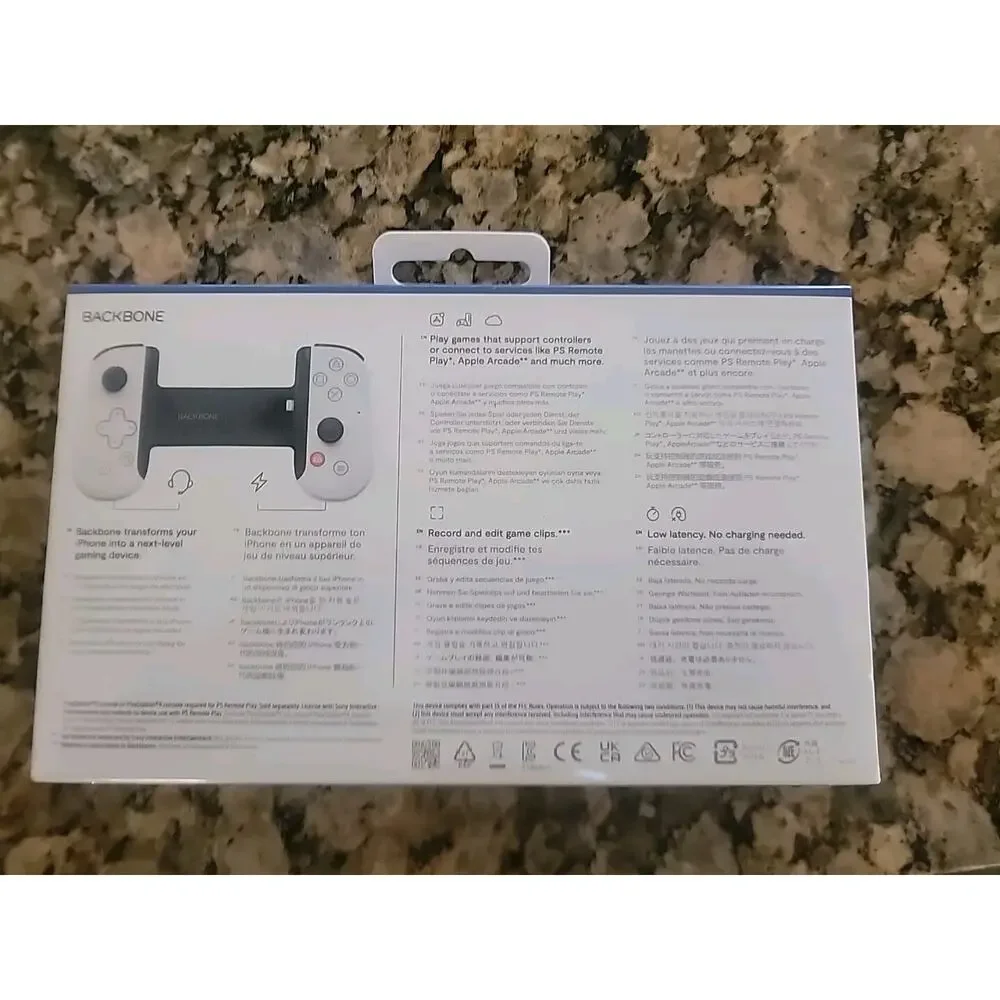 New Backbone One PlayStation Edition 2nd Gen White BB-02-P-WS For iPhone (Lightn